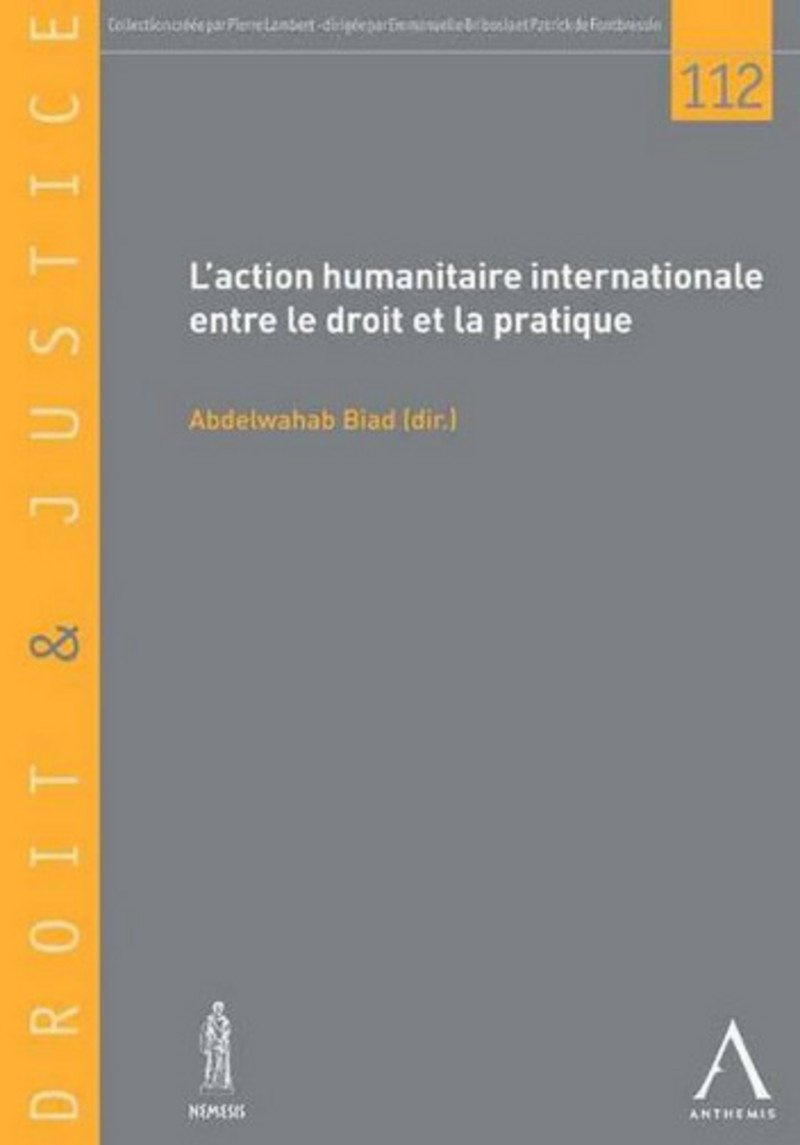L'Action humanitaire internationale entre le droit et la pratique book