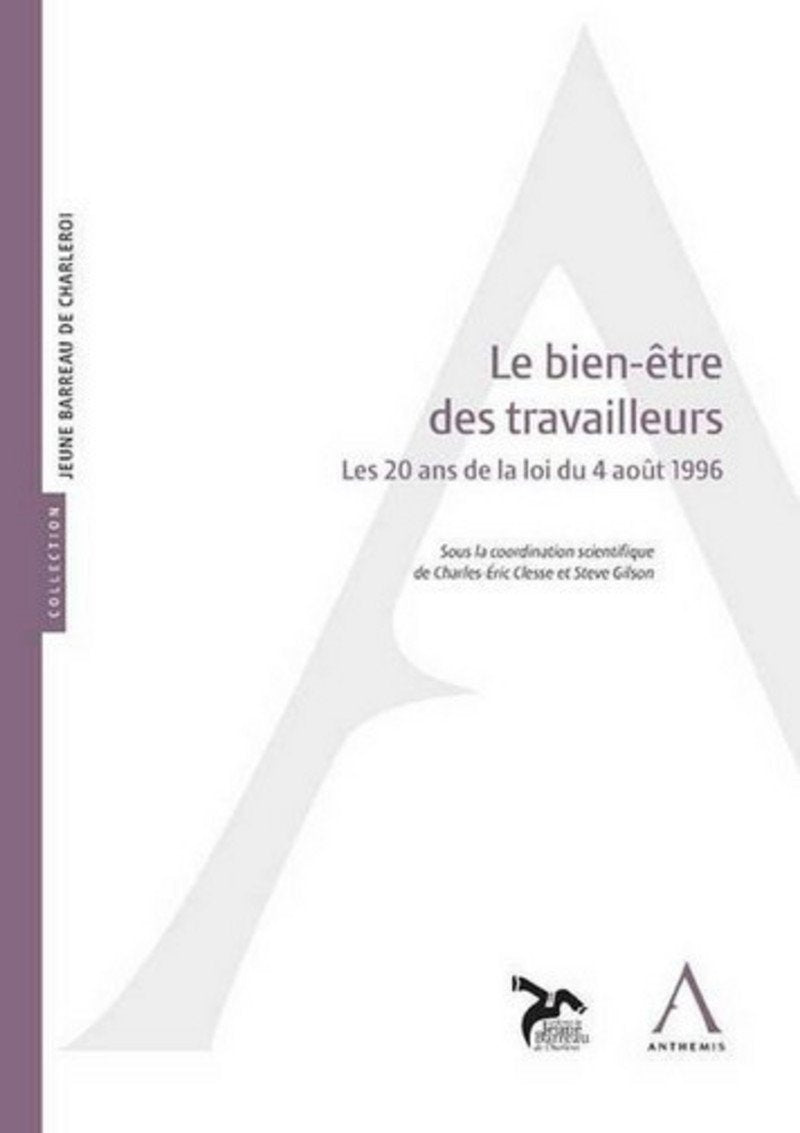 Le Bien-être des travailleurs book