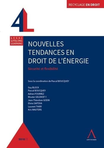 NOUVELLES TENDANCES EN DROIT DE L'ENERGIE: SECURITE ET FLEXIBILITE book