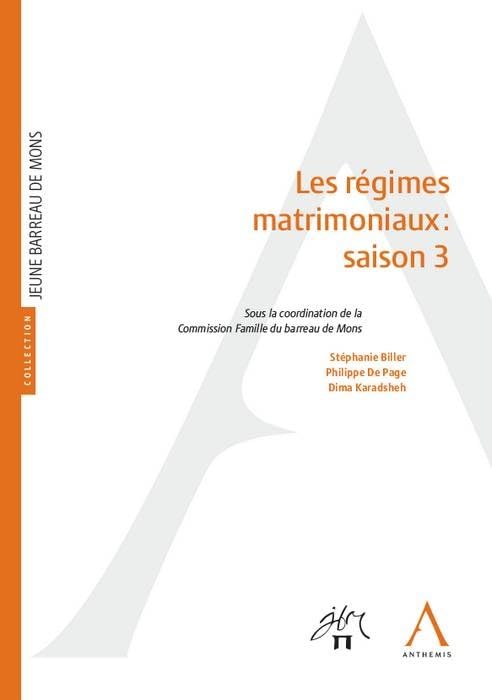 LES REGIMES MATRIMONIAUX : SAISON 3 book