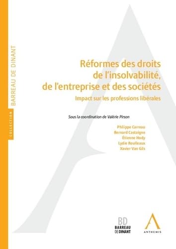 REFORMES DES DROITS DE L INSOLVABILITE, DE L ENTREPRISE ET DES SOCIETES: IMPACT SUR LES PROFESSIONS LIBERALES book