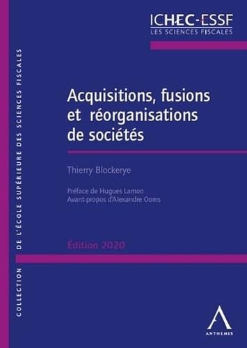 Acquisitions, fusions et réorganisations de sociétés - 2020 (2020) book