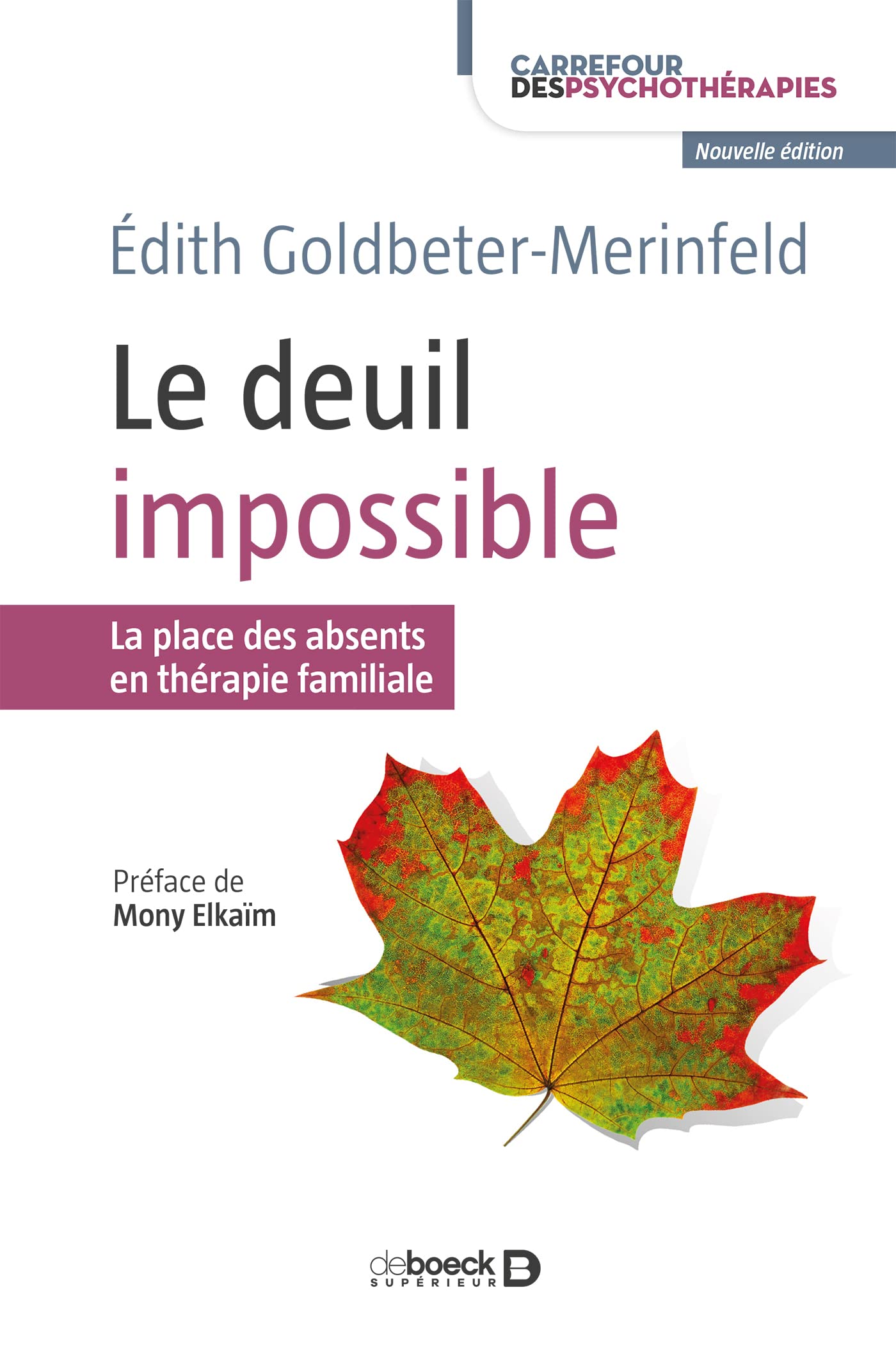 Le deuil impossible: La place des absents en thérapie familiale Psychology