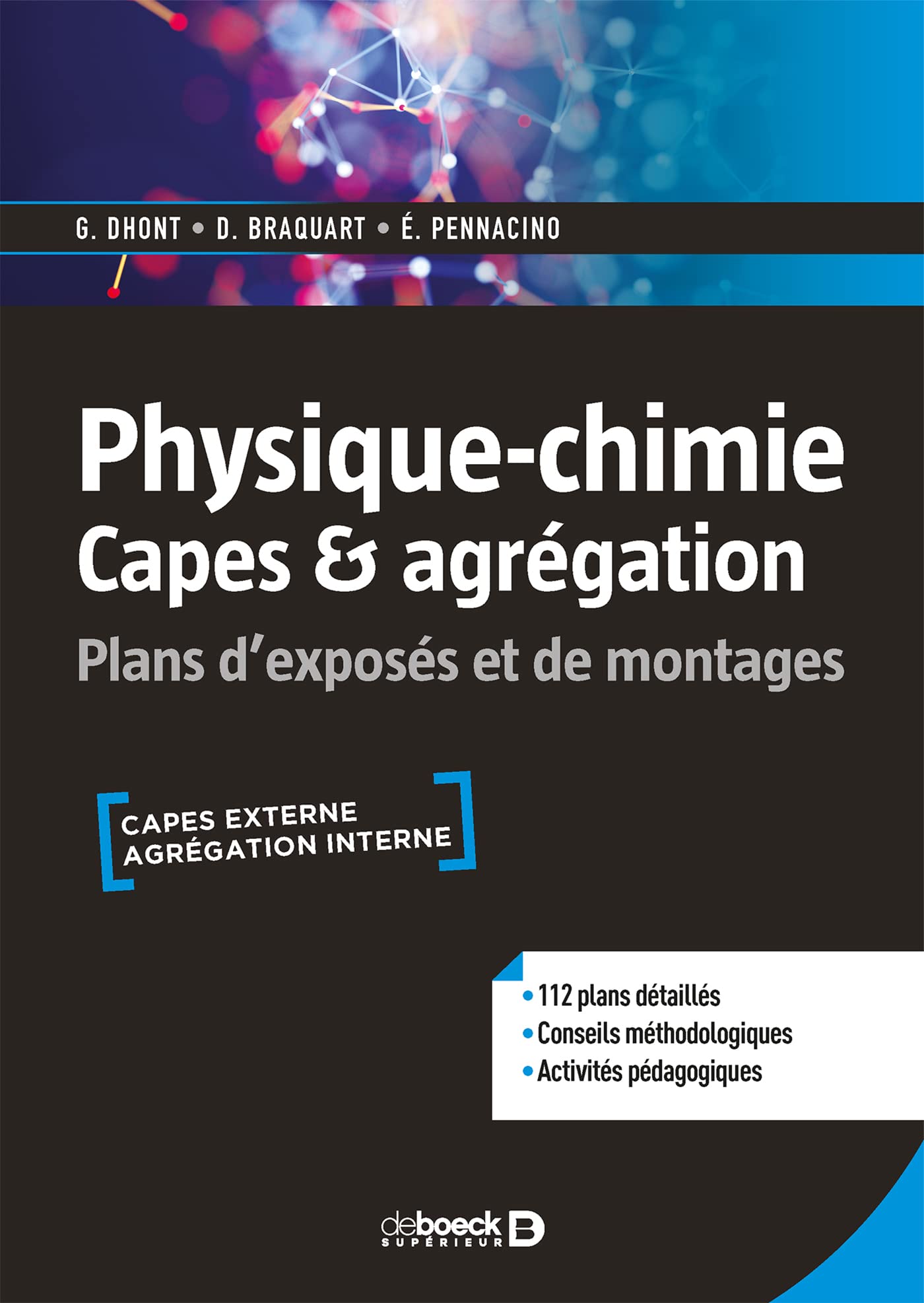 Physique-chimie Capes et agrégation: Plans d'exposés et de montages Natural Sciences