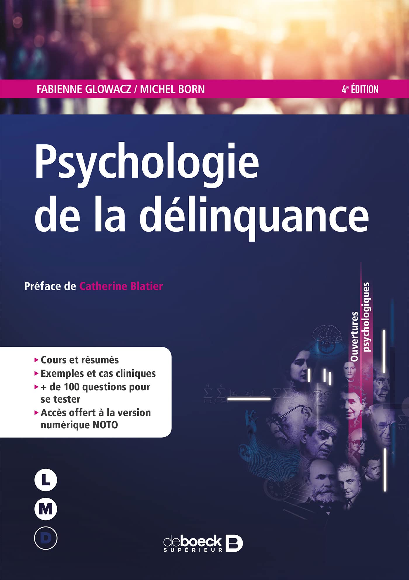 Psychologie de la délinquance book