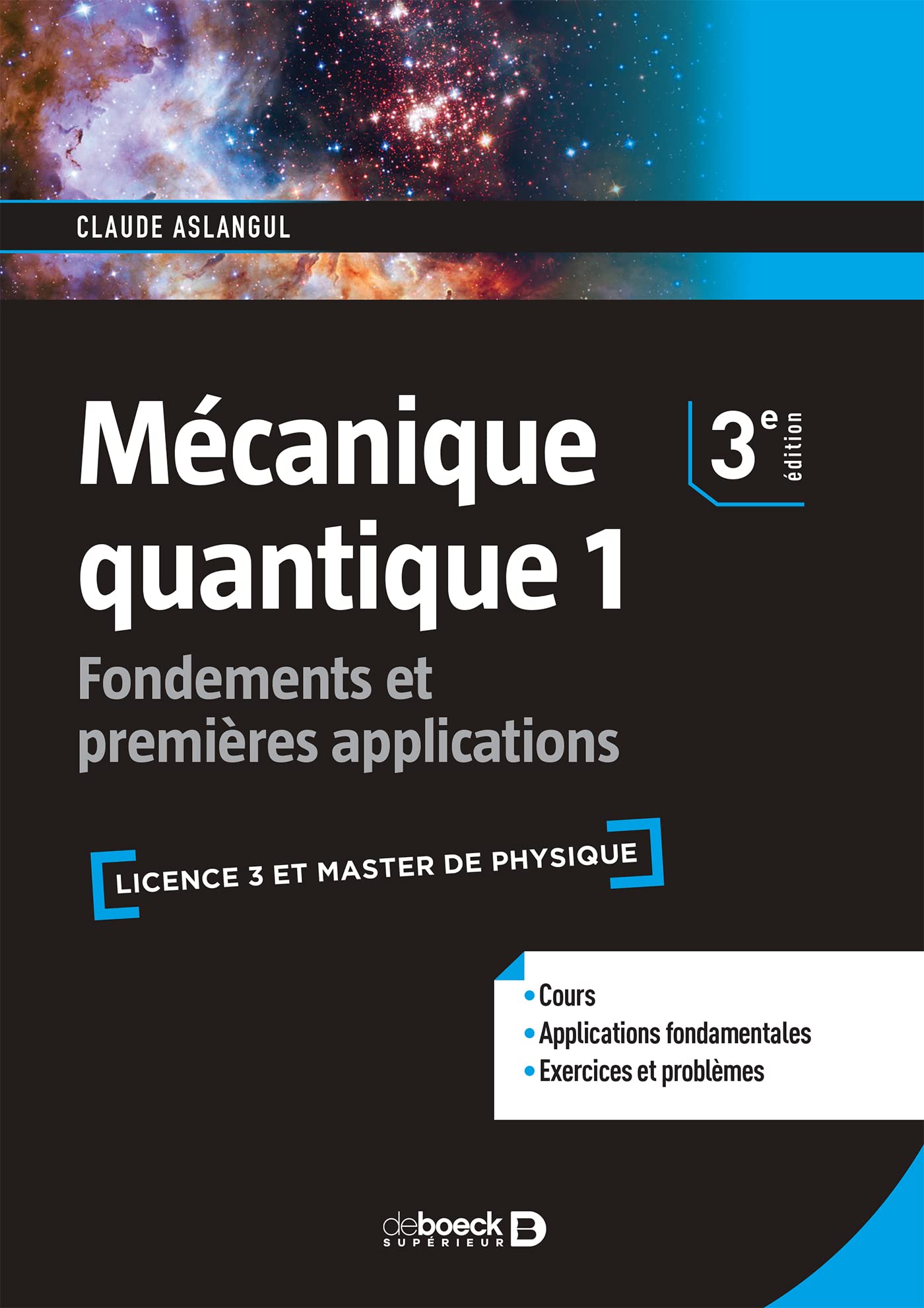 Mécanique quantique: Fondements et premières applications book