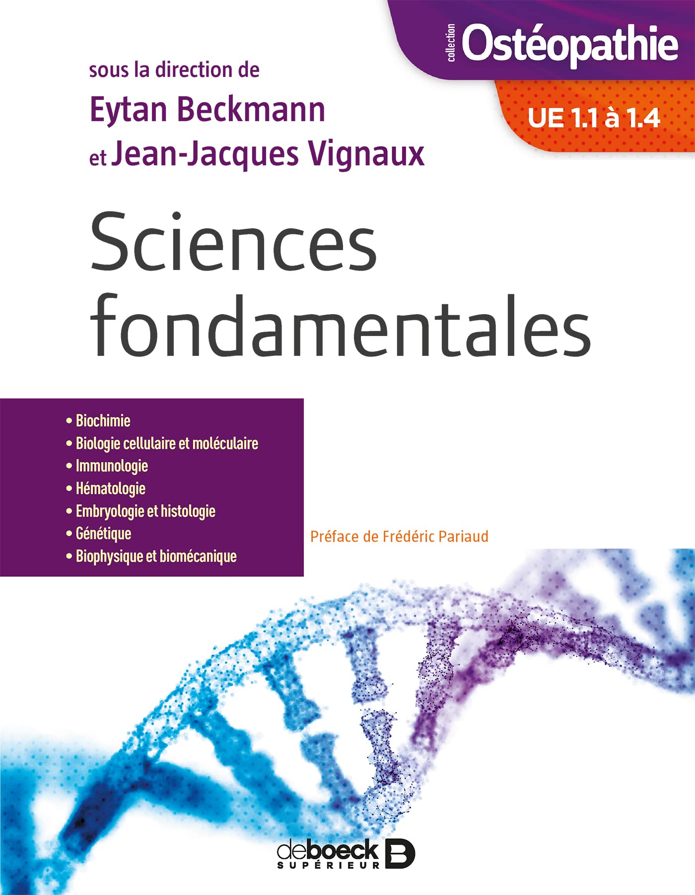 Sciences fondamentales UE 1.1 à 1.4 book