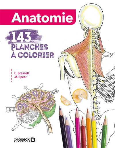 Product Image: Anatomie : 143 planches à colorier