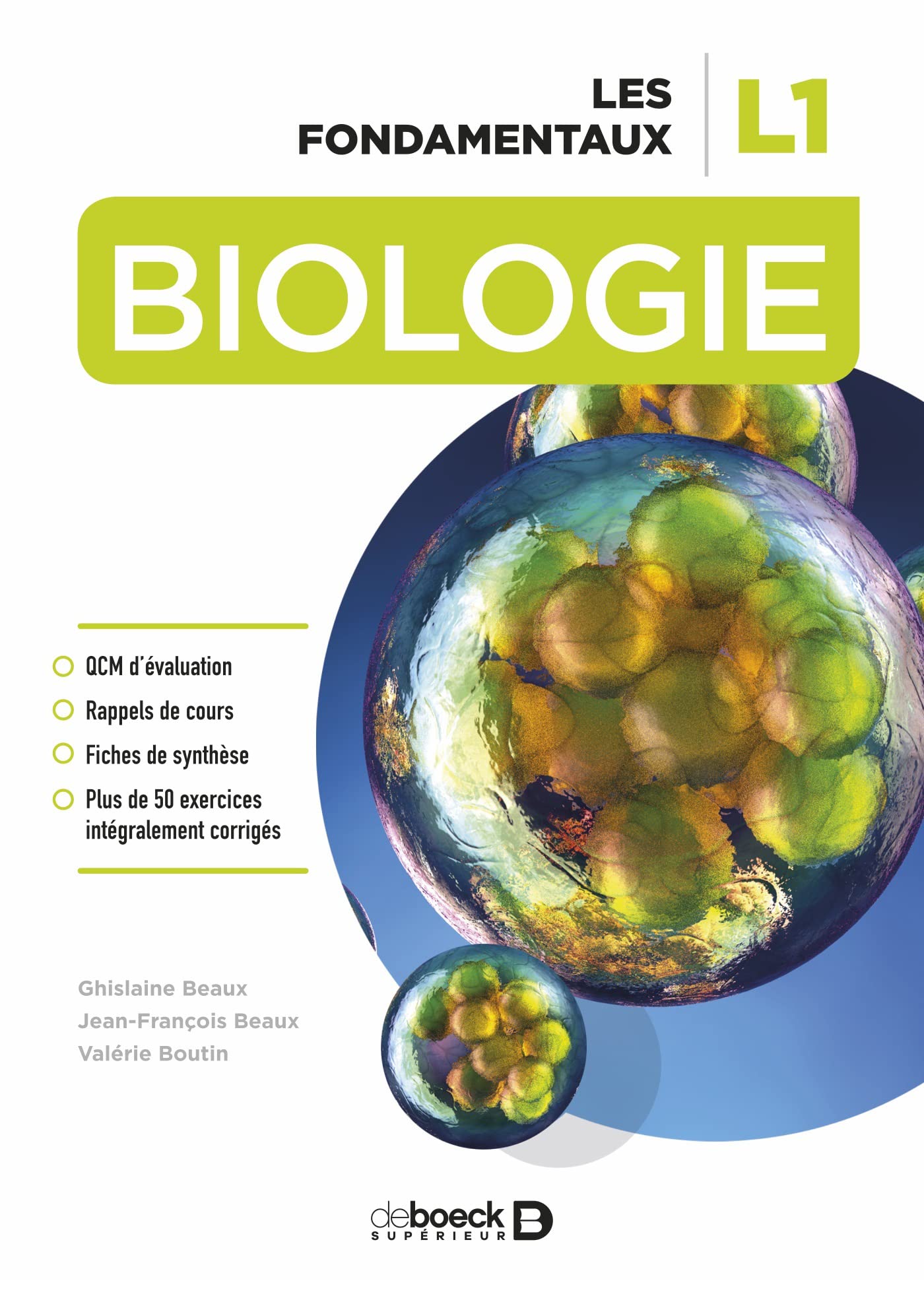 Biologie - Les fondamentaux L1 Natural Sciences