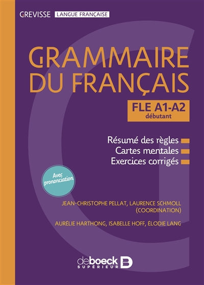 Product Image: Grammaire du français : FLE A1-A2, débutant