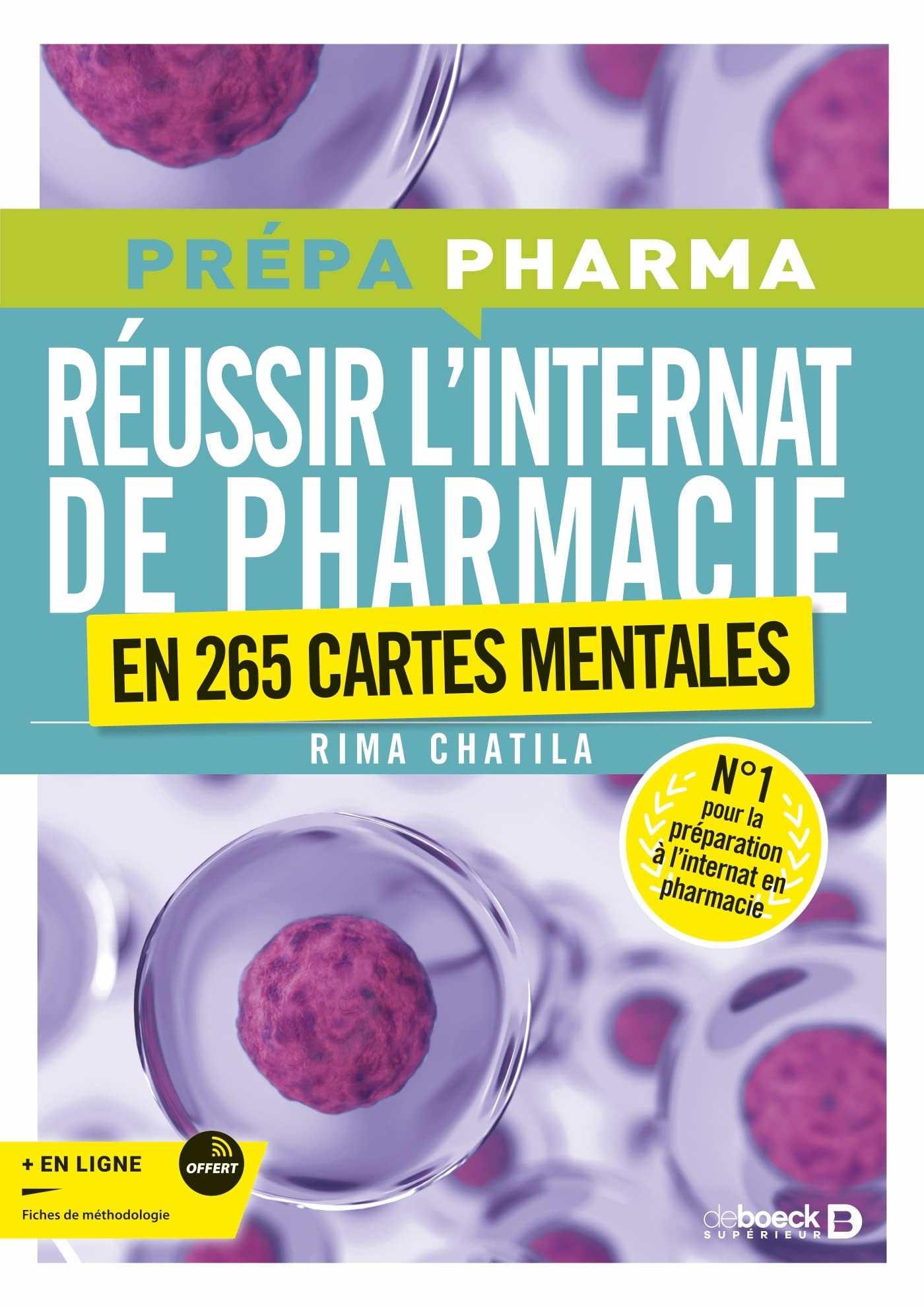 Réussir l'internat de pharmacie en 265 cartes mentales book