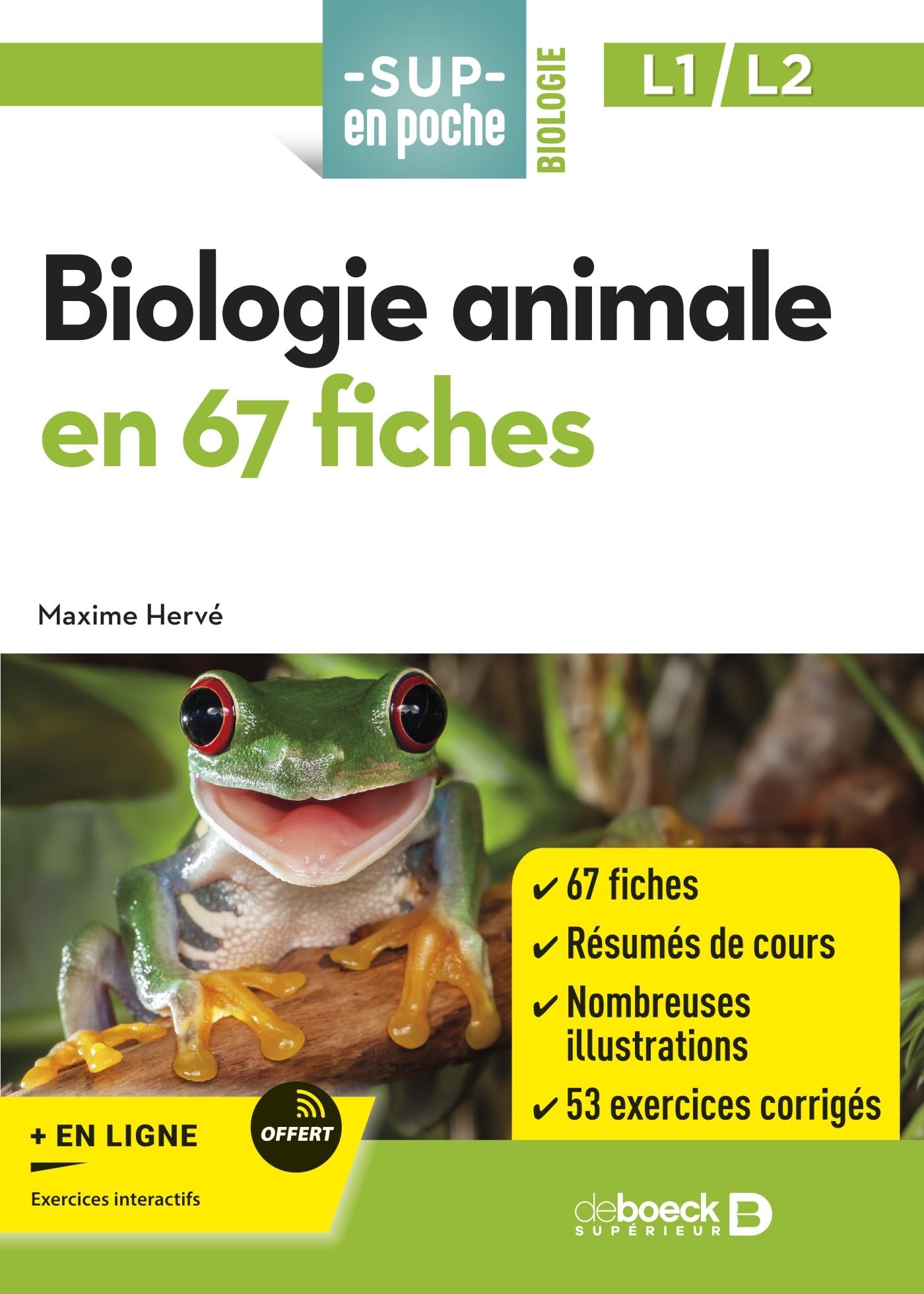 Biologie animale en 67 fiches: Une approche moderne pour comprendre les animaux book