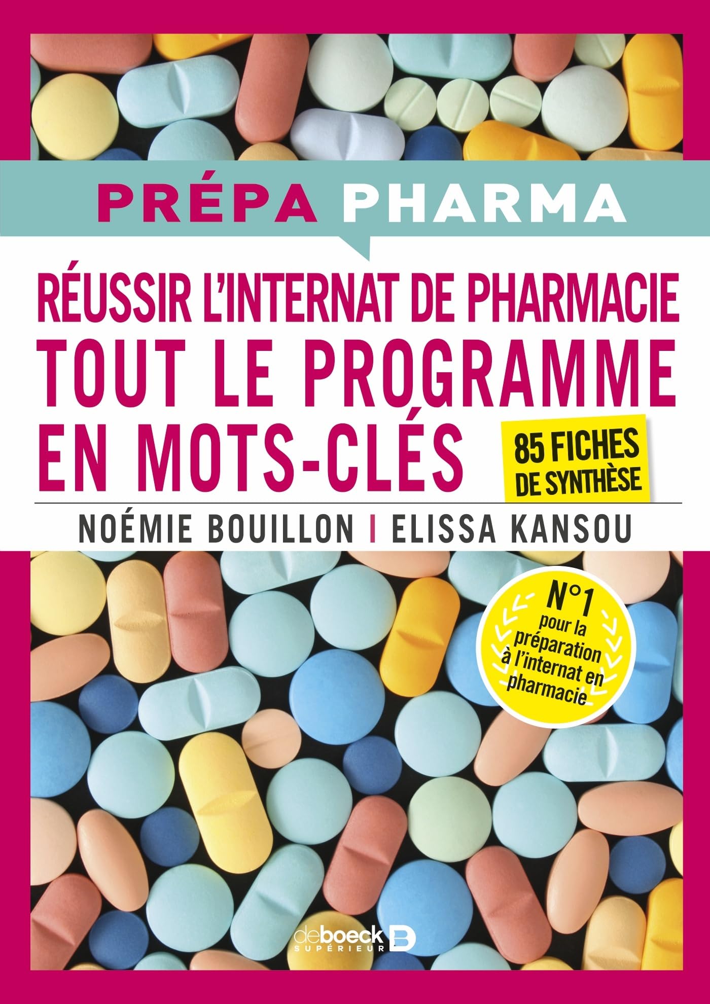 Internat de pharmacie - Tout le programme en mots-clés: 85 fiches de synthèse Medicine