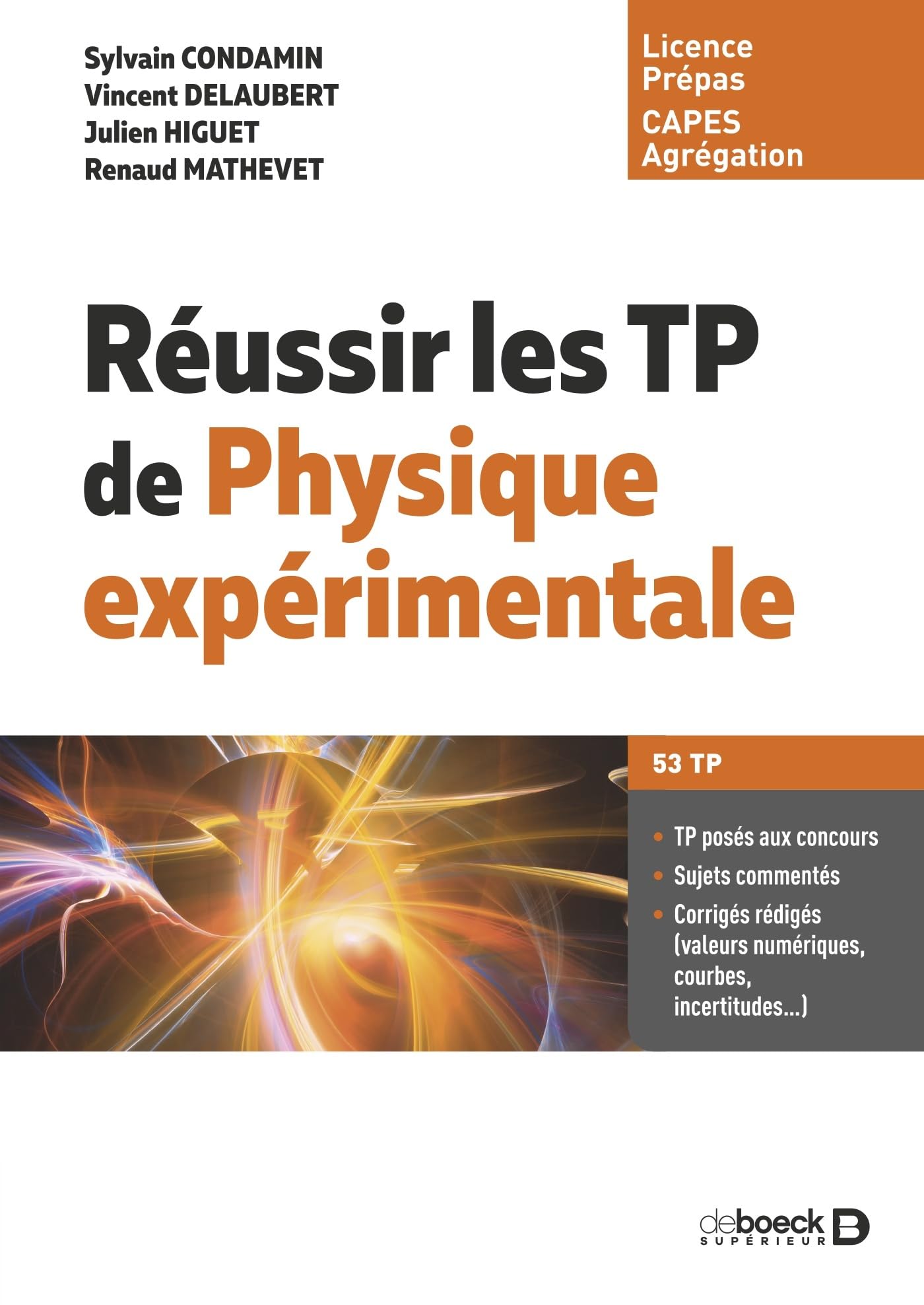 Réussir les TP de physique expérimentale: Licence capes agrégation book