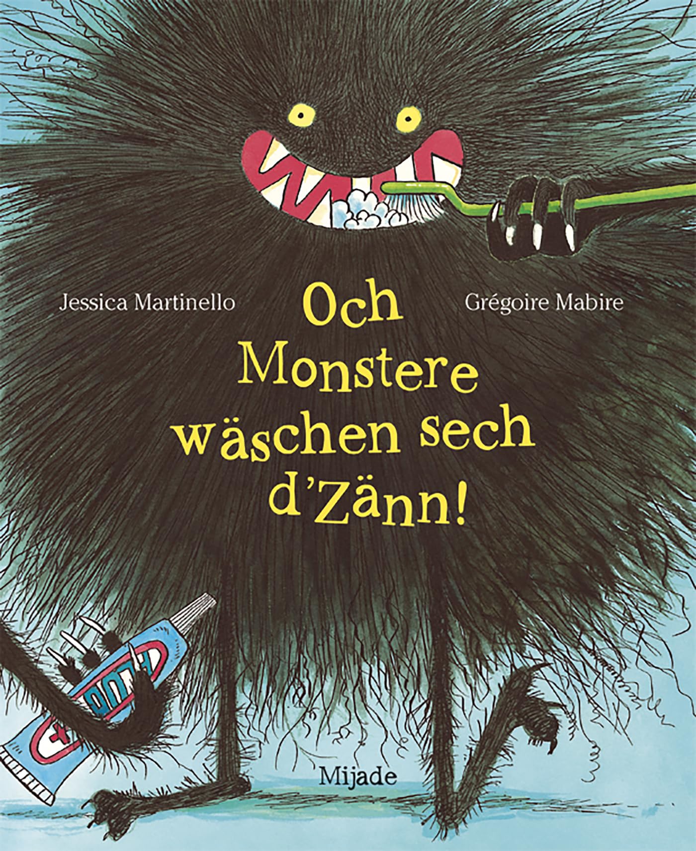 Och Monstere wäschen sech d'Zänn! book