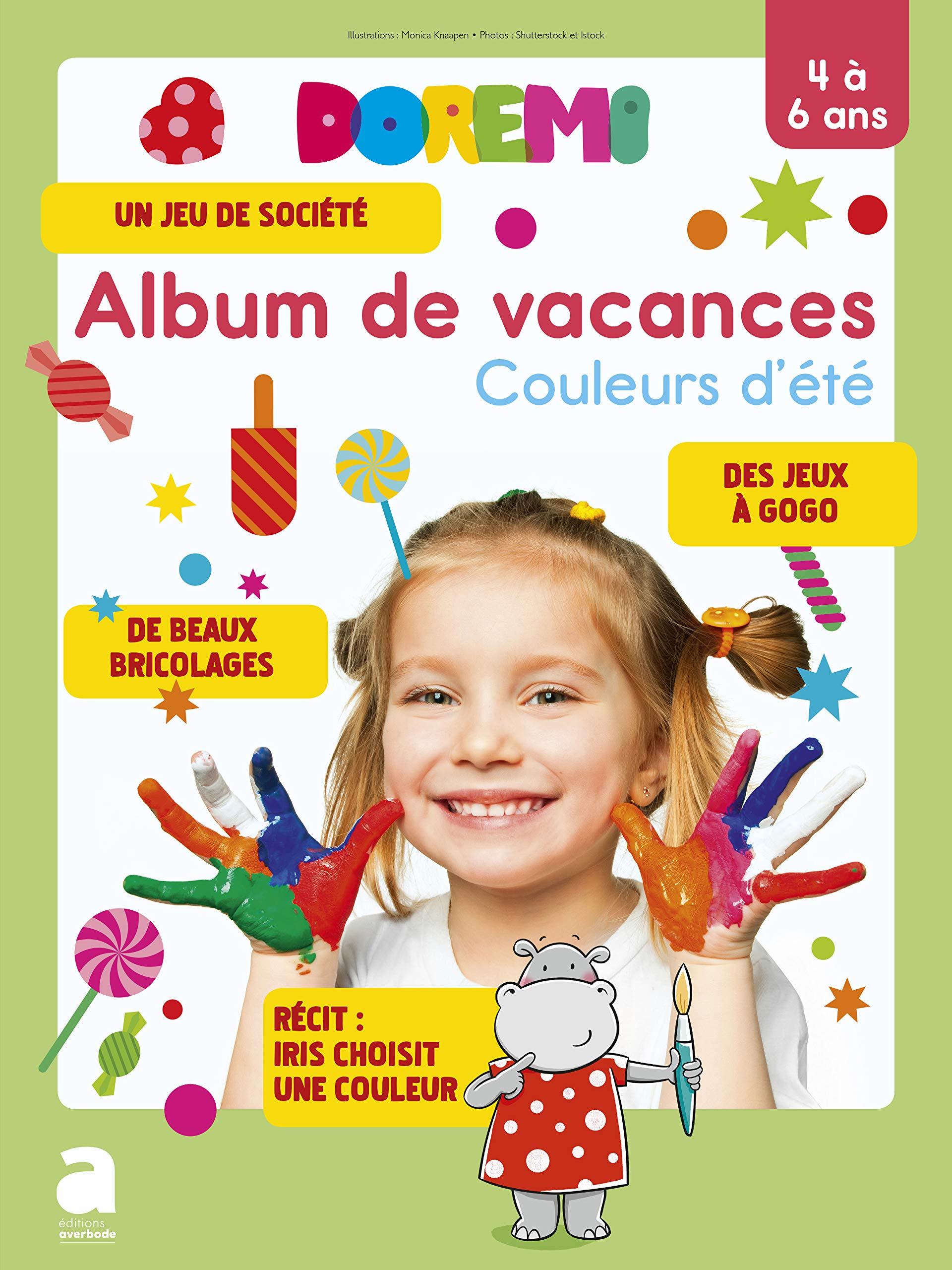 Album vacances ete 2019 - doremi 4-6 ans: couleurs d'ete book
