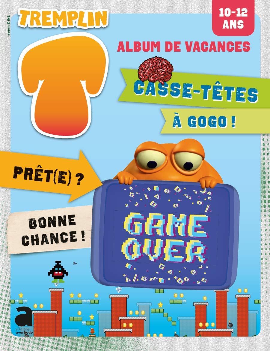 Album vacances ete 2019 - tremplin 10-12 ans: casse-tetes a gogo! book