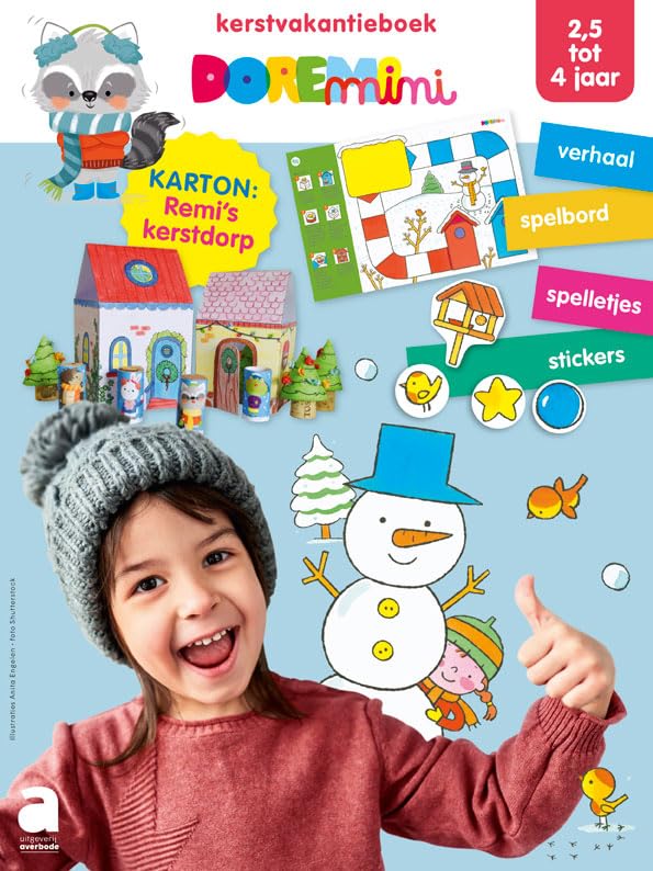 DOREMINI kerstvakantieboek 2019: Vakantieplezier voor kinderen van 2,5 tot 4 jaar book