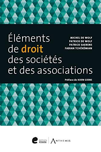 Elements de droit des societes et des associations Books