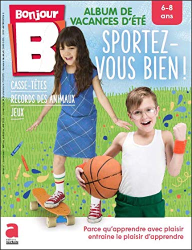 Album de vacances : bonjour 6-8 ans: sportez-vous bien! book