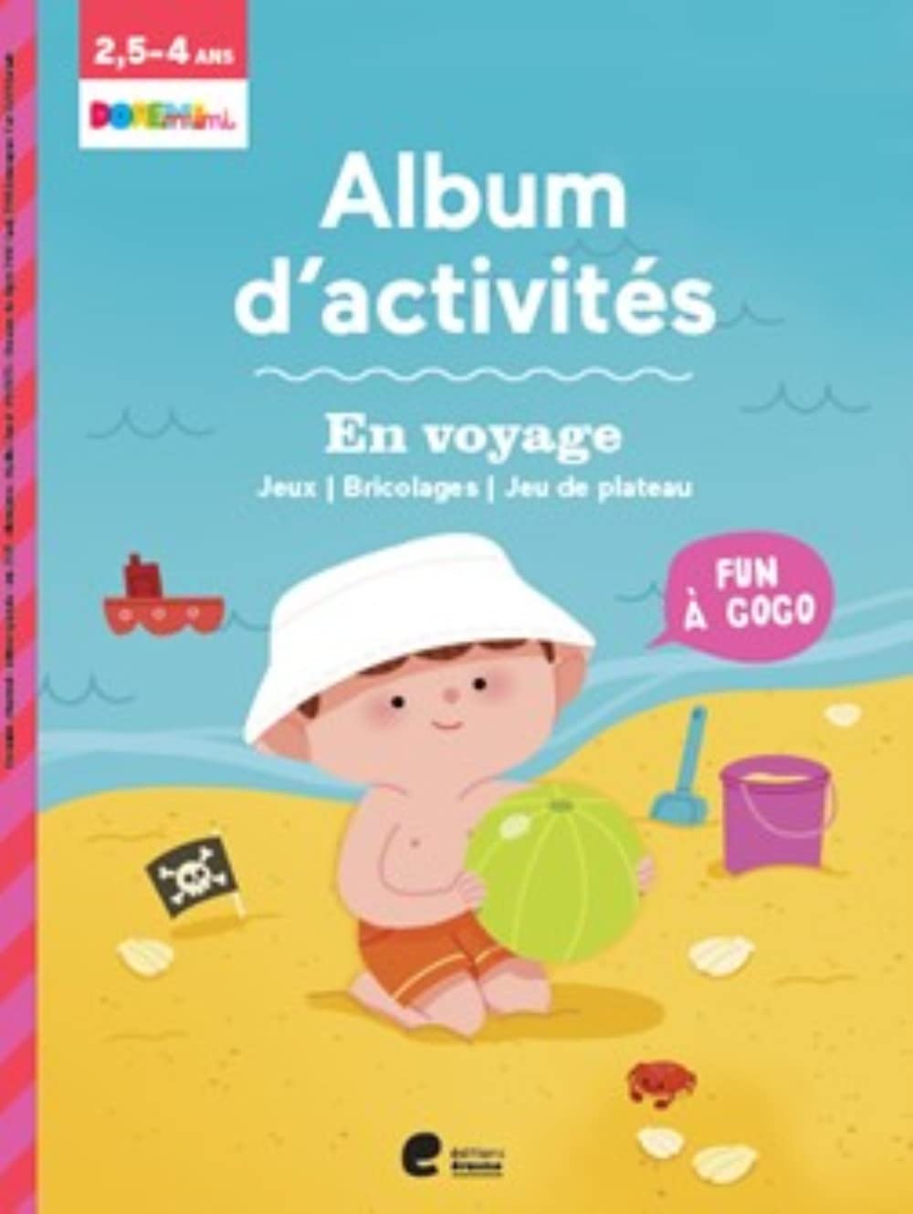 En voyage: Album d'activités book