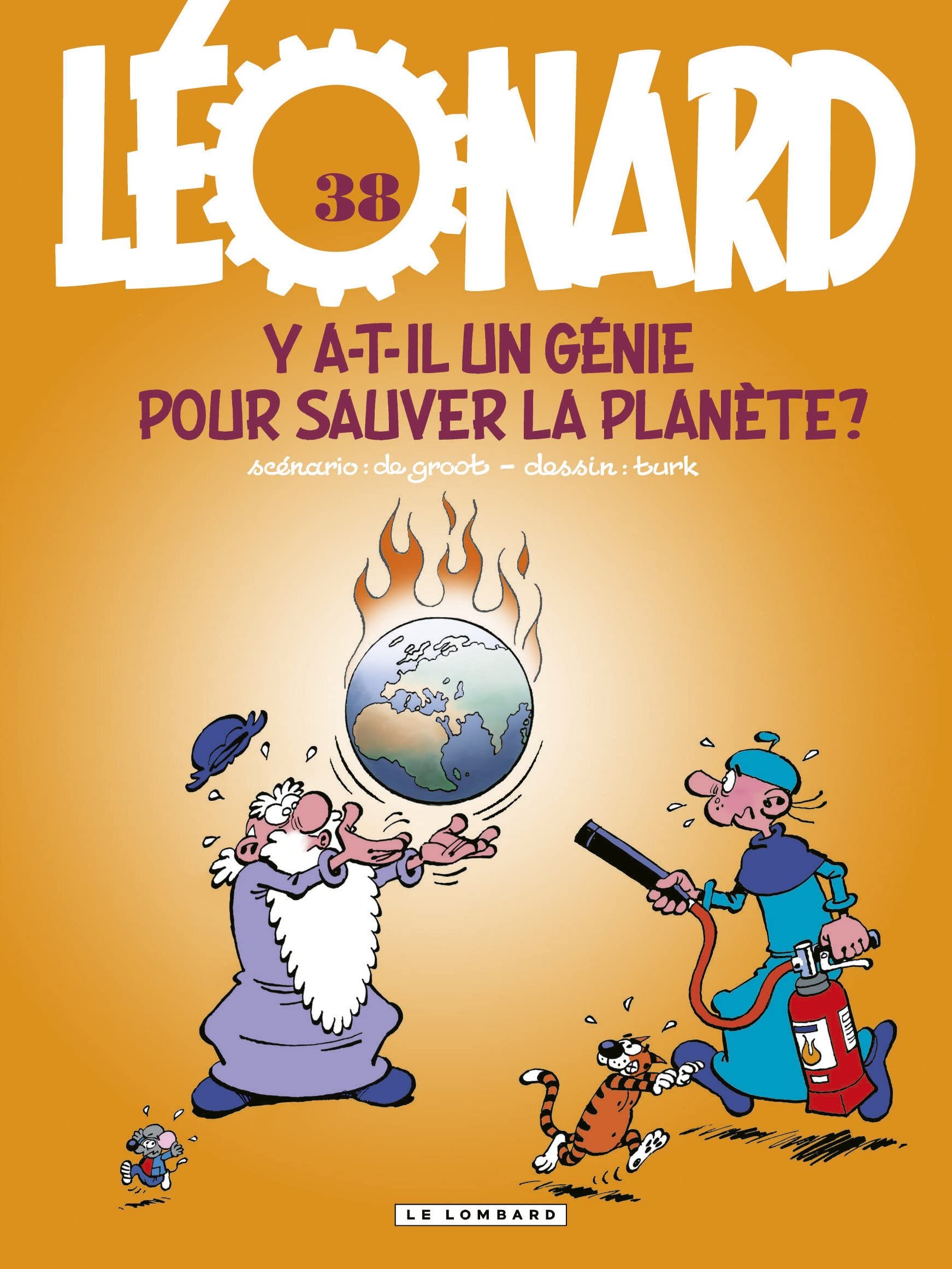 Léonard - Tome 38 - Y a-t-il un génie pour sauver la planète ? / Edition spéciale, Enseignes et Libr Manga