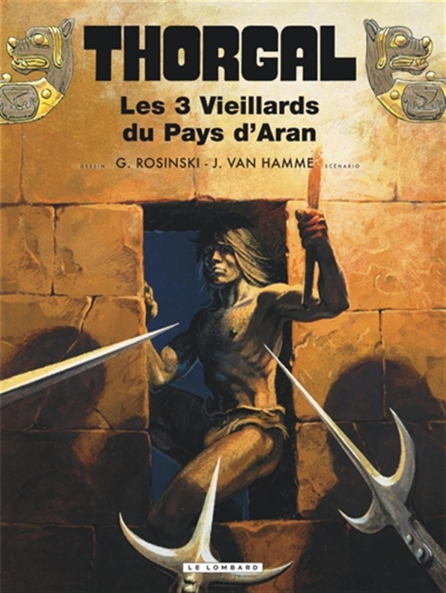 Thorgal - Tome 3 - Les trois vieillards du pays d'Aran rééd nouvelles couleurs Manga