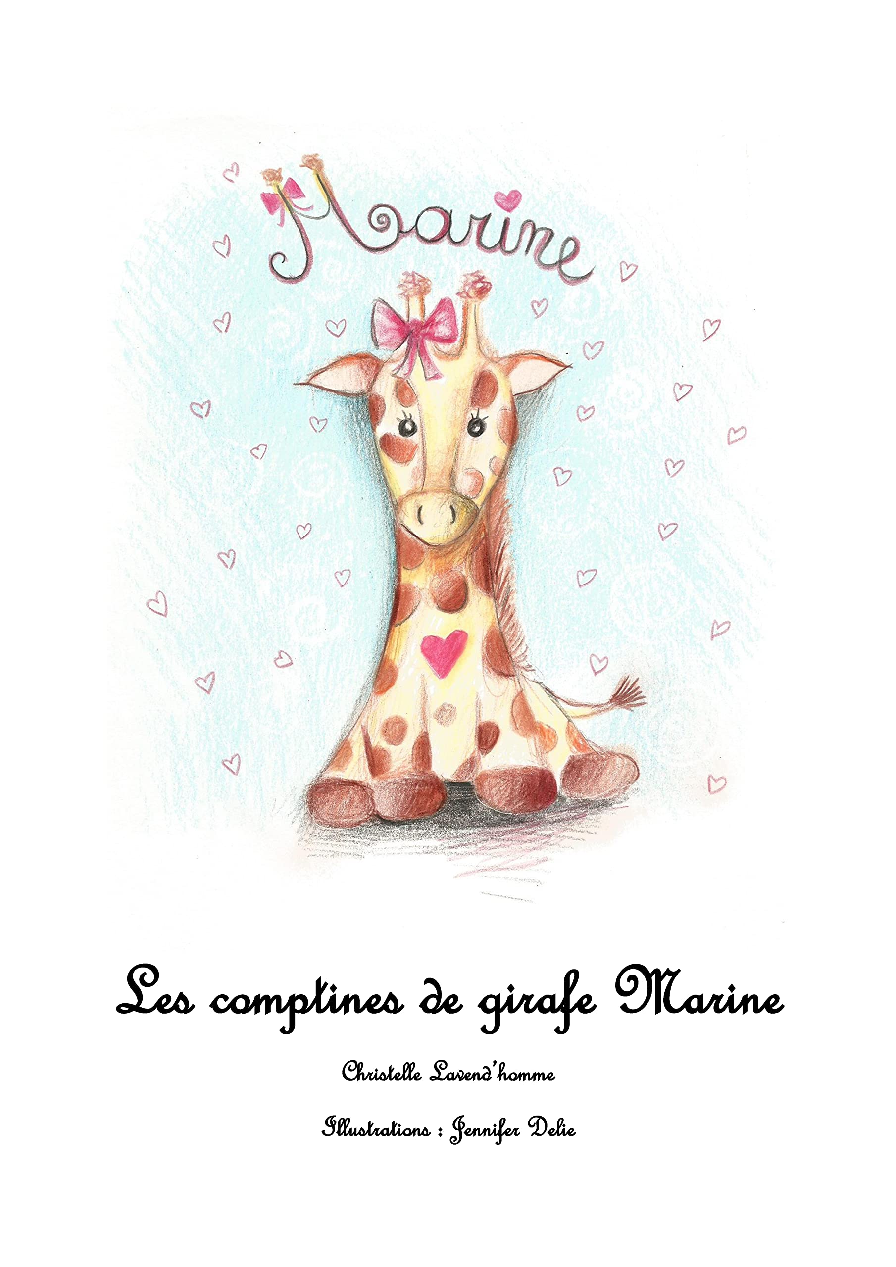 Les comptines de girafe Marine book