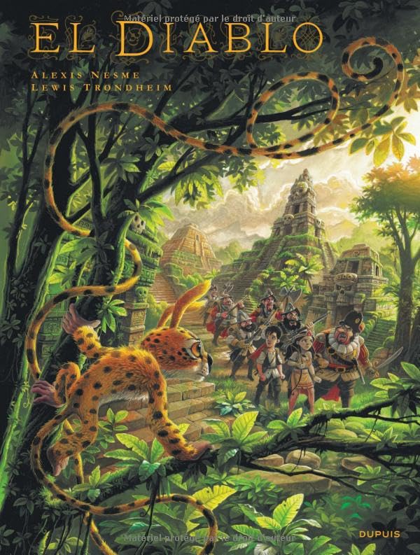 Le Marsupilami de Nesme et Trondheim - El Diablo book