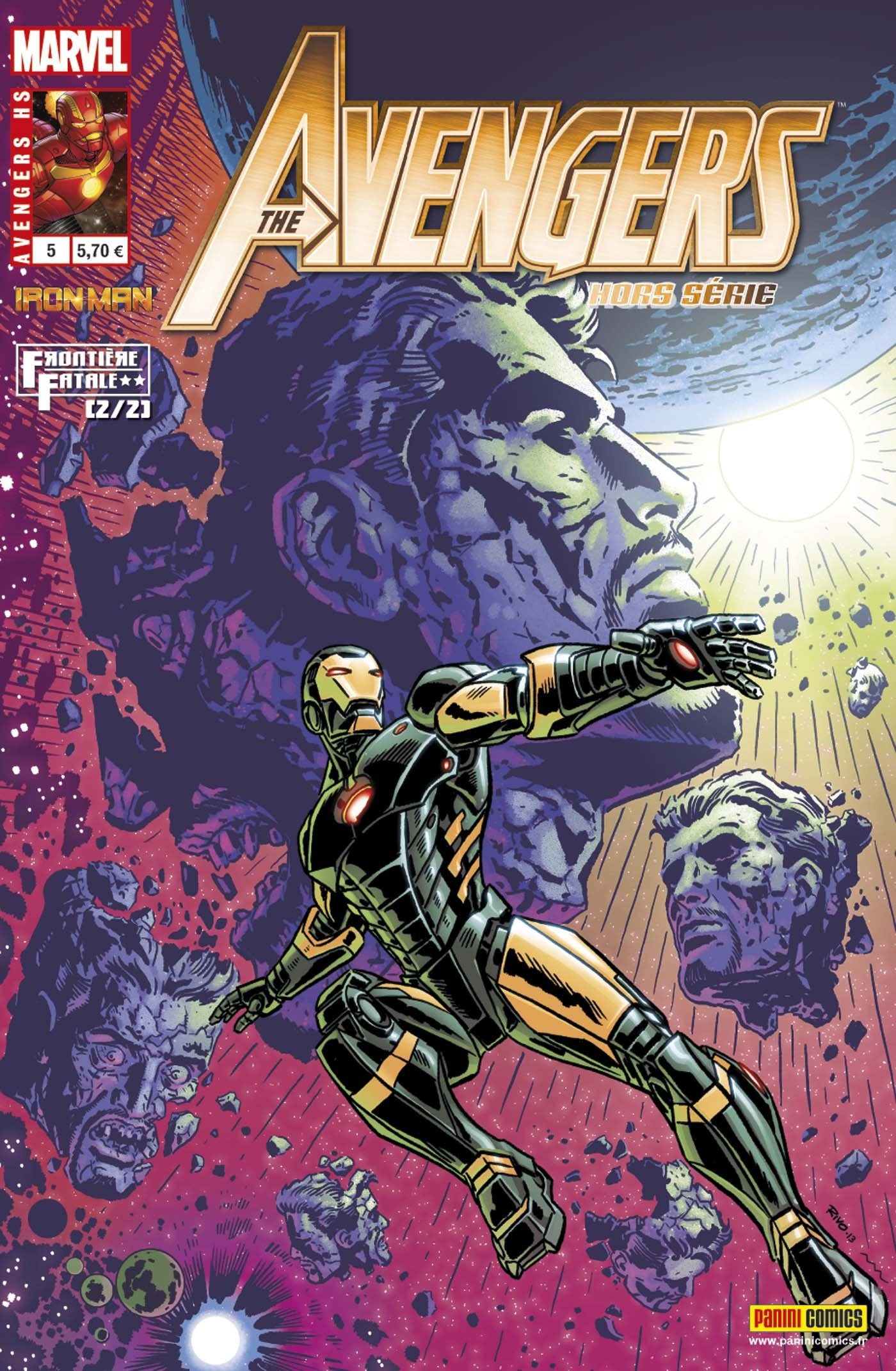 Avengers hs 005 : iron man - fatal frontier 2/2 Manga