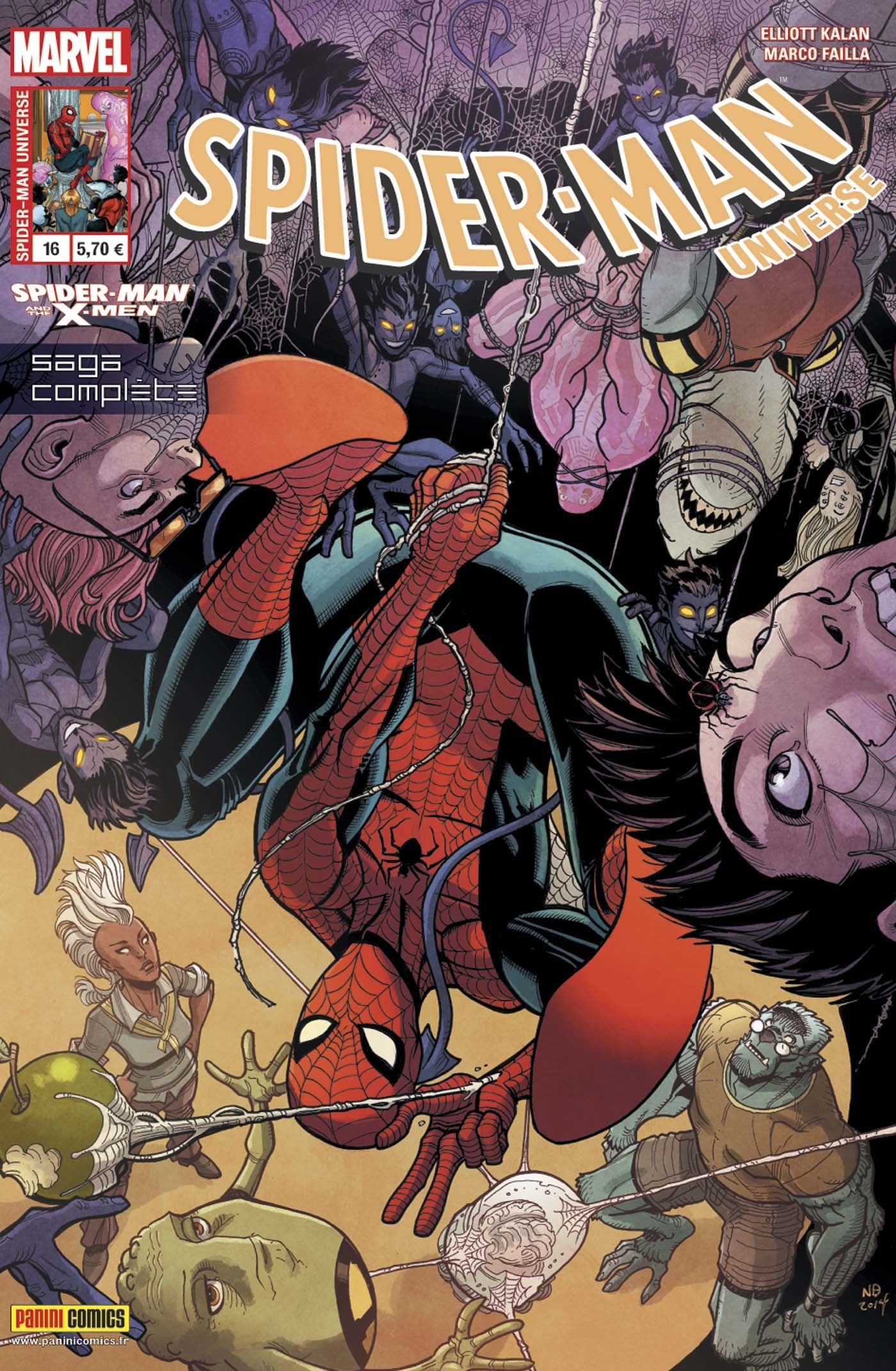 Spider-Man universe 16 : Spider-verse and the X-men Manga