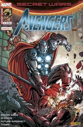 Secret wars : Avengers 2 Paul Rivoche 1/2 book