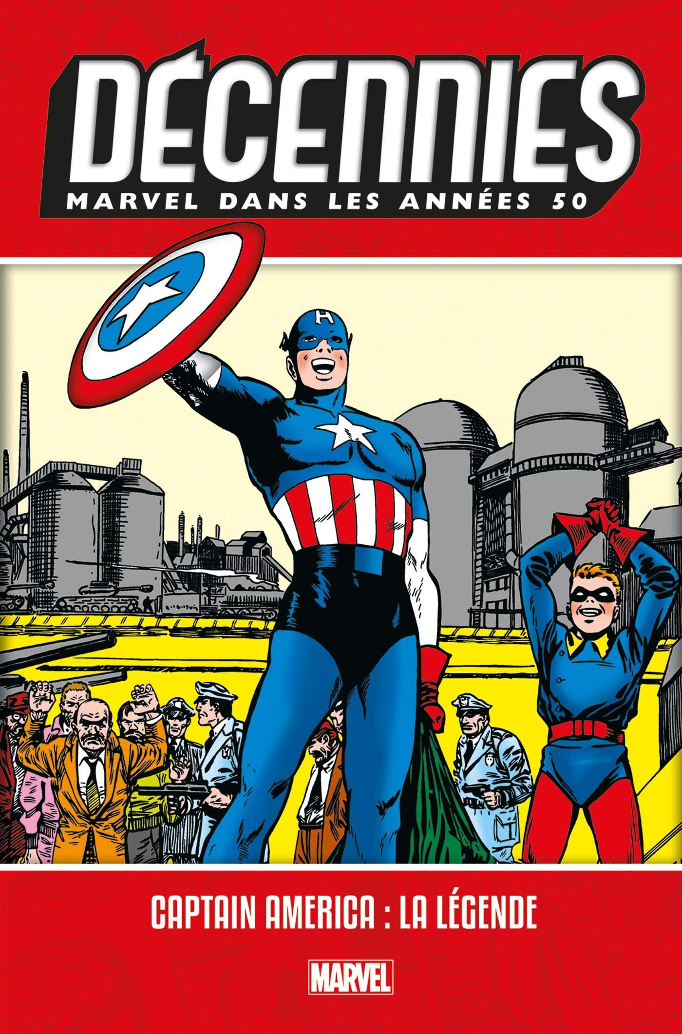 Décennies: Marvel dans les Années 50 - Captain America book