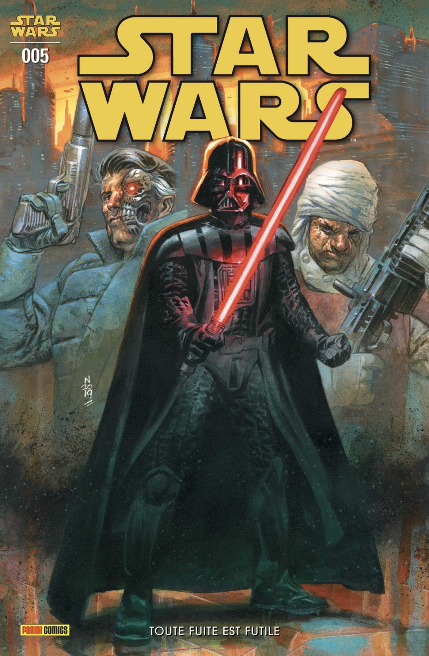 Star Wars N°05: Toute fuite est futile Manga