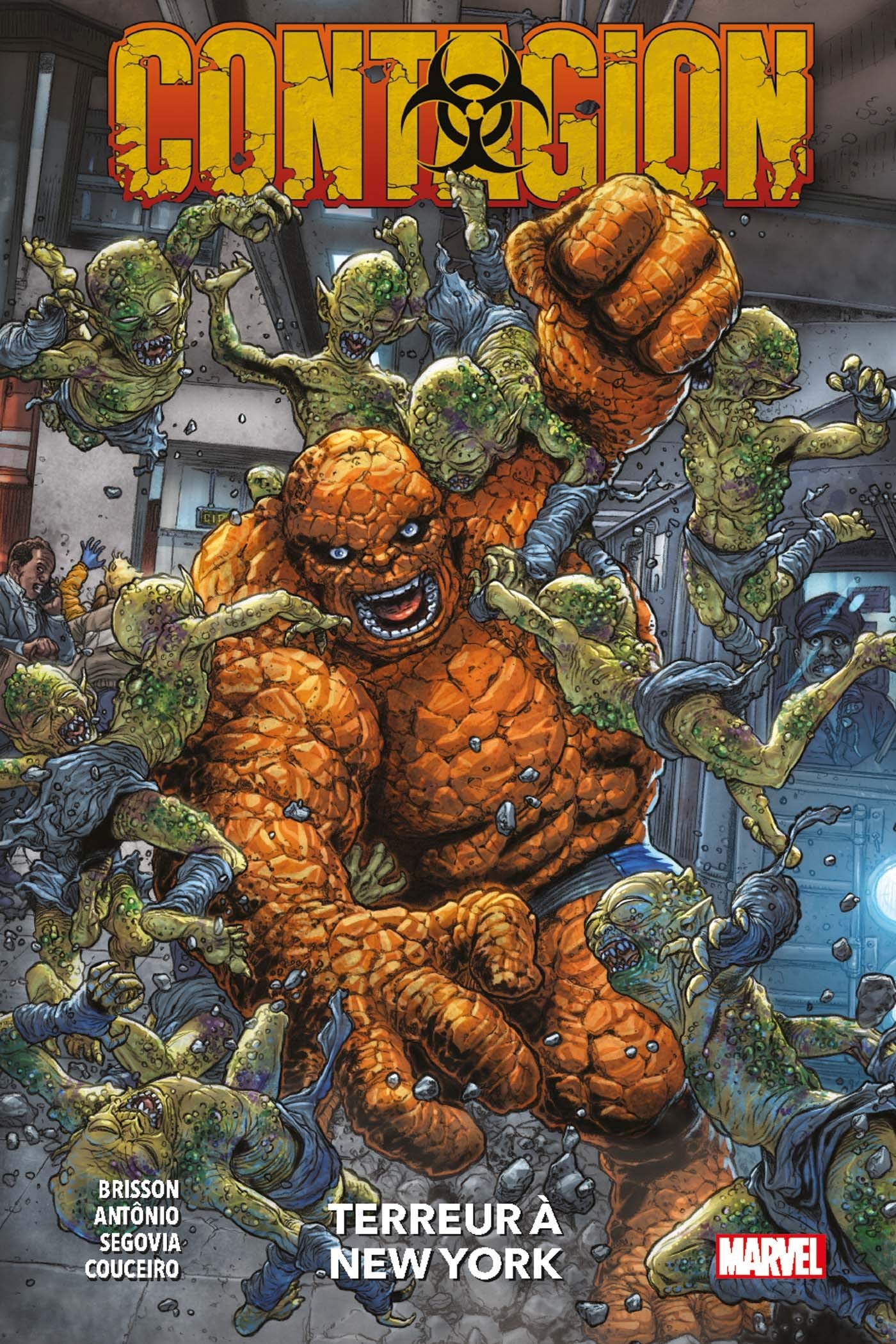 Contagion : Terreur à New York Manga