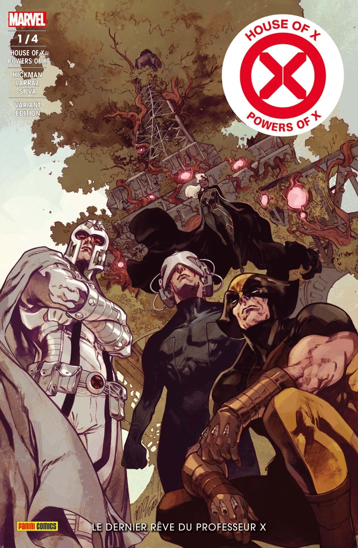 House of X / Powers of X N°01: Le dernier rêve du professeur X (Variant) book