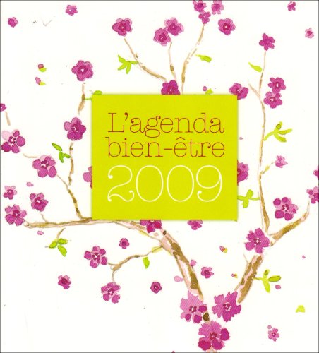 Agenda du bien etre 2009 book