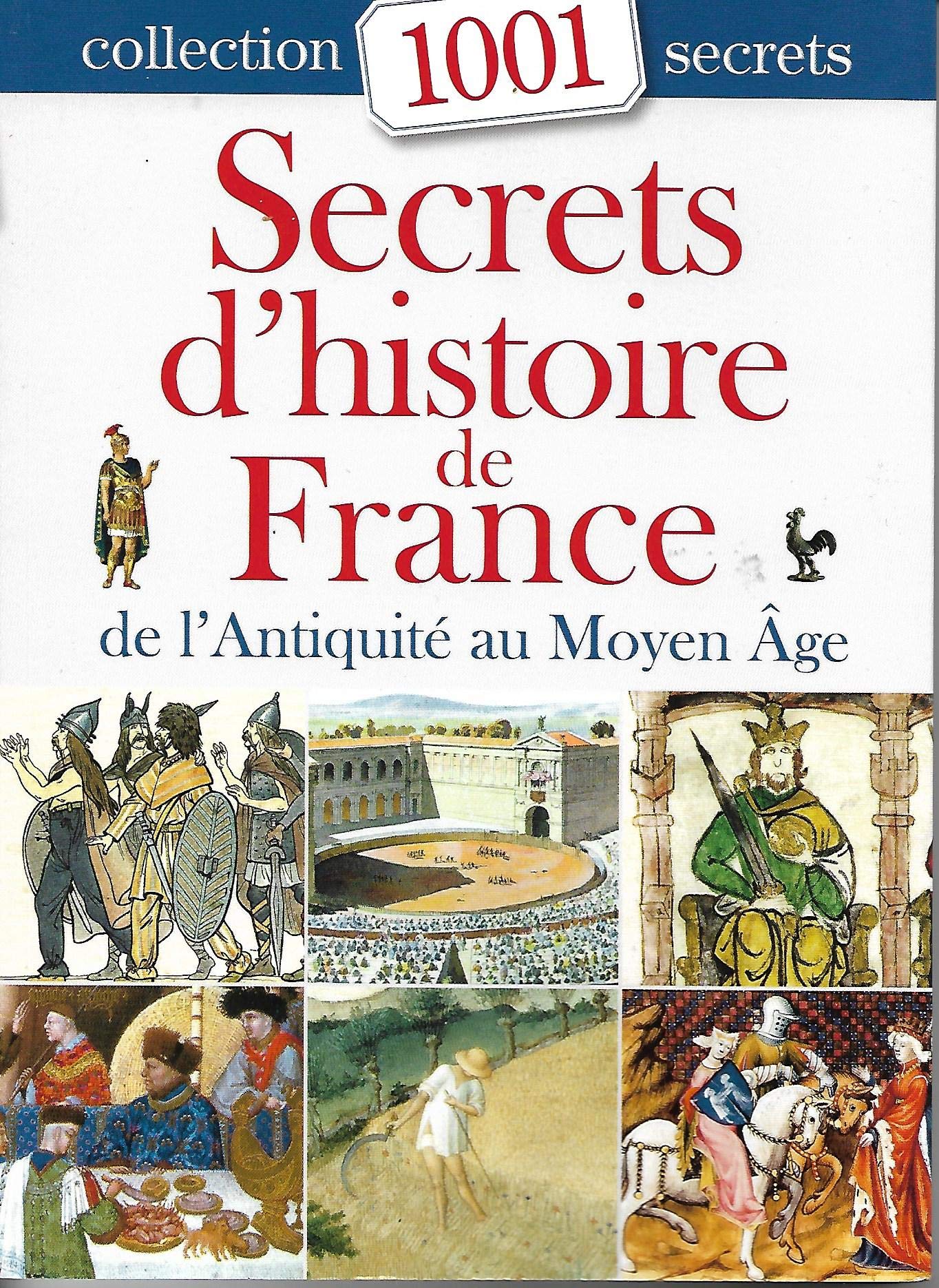 Secrets d'histoire de France de l'antiquité au moyen-êge : collection 1001 secrets book