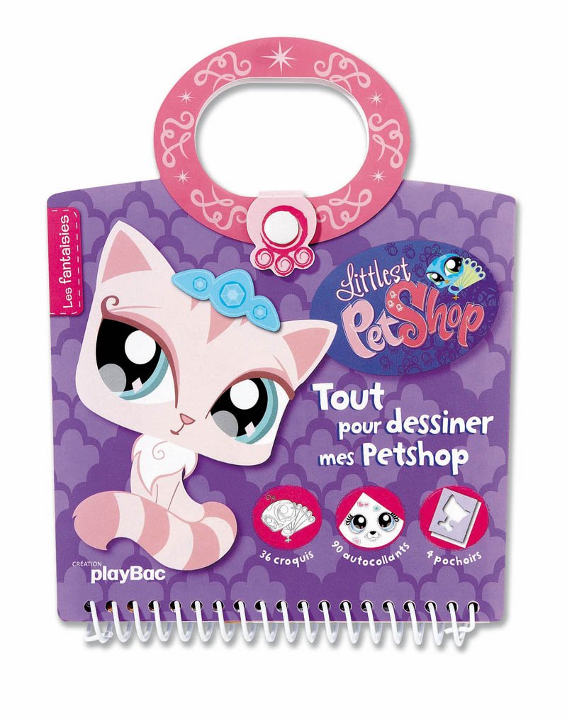 Tout pour dessiner mes Petshop : les fantaisies Books