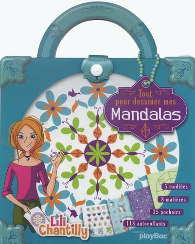 Tout pour dessiner mes Mandalas: Lily Chantilly book