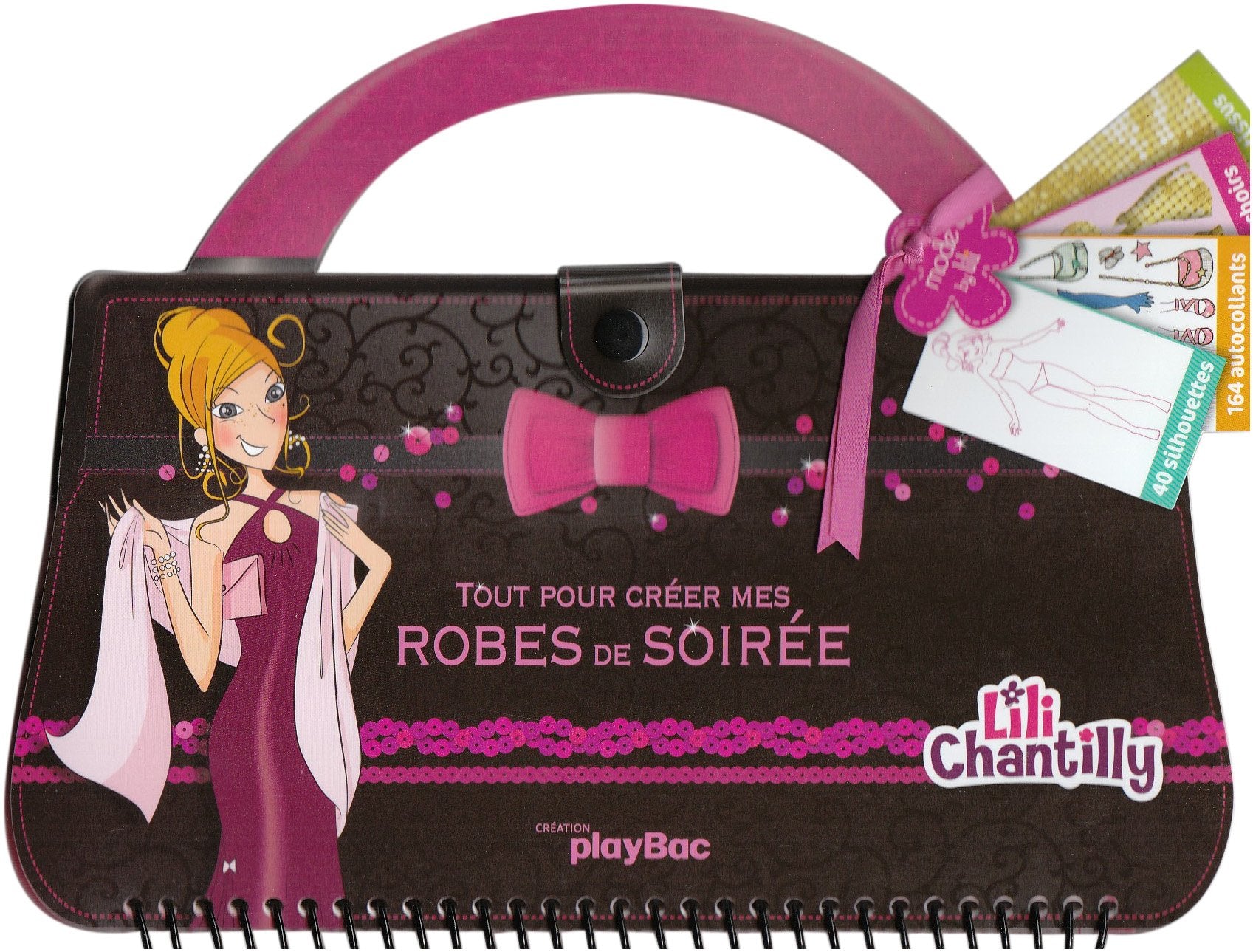 Les carnets créatifs Lili Chantilly: Tout pour crée mes tenues de soirée book