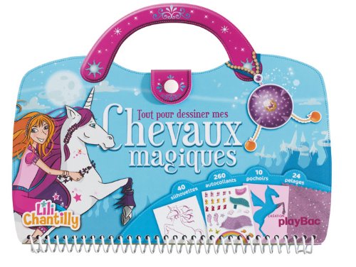 Tout pour dessiner mes chevaux magiques Books
