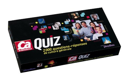Quiz: 2000 questions-réponses de culture générale Books