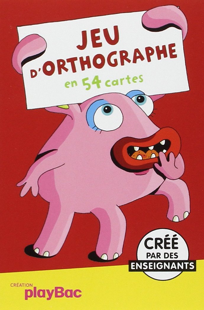 Jeu d'orthographe: En 54 cartes Books