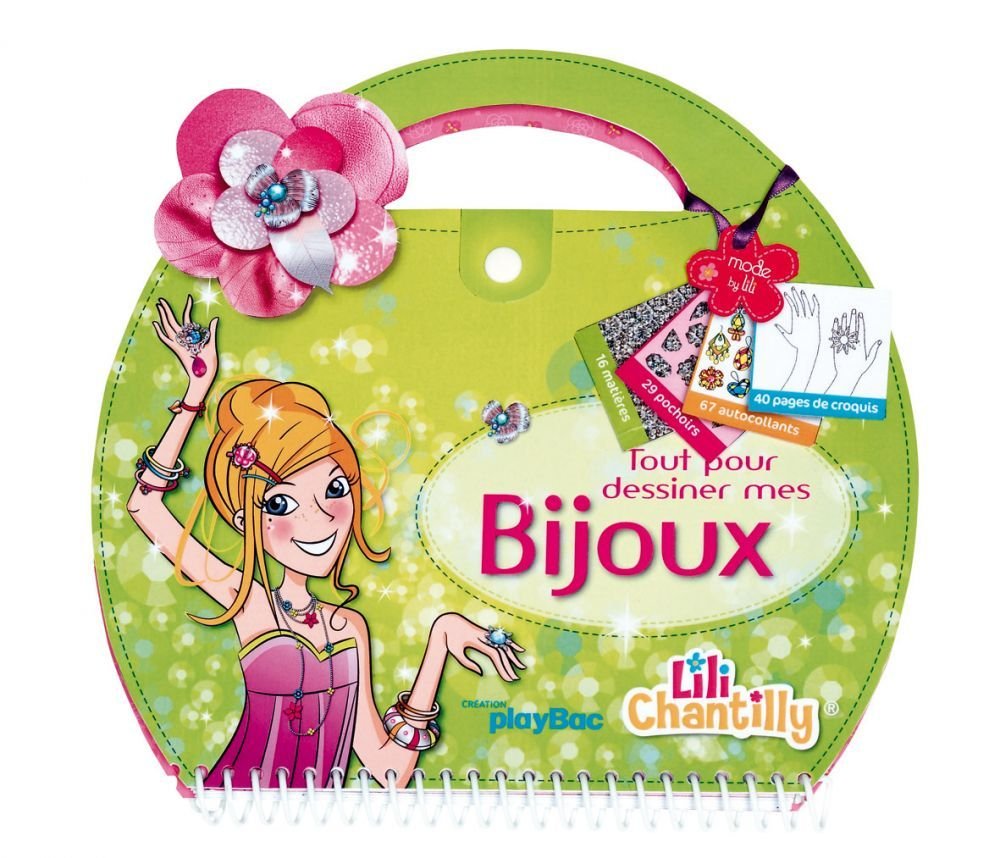 Playbac - 124971289 - Loisirs Créatifs - Tout Pour Dessiner Mes Bijoux book