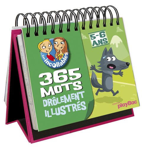 365 Mots drôlement illustrés 5-6 ans Books
