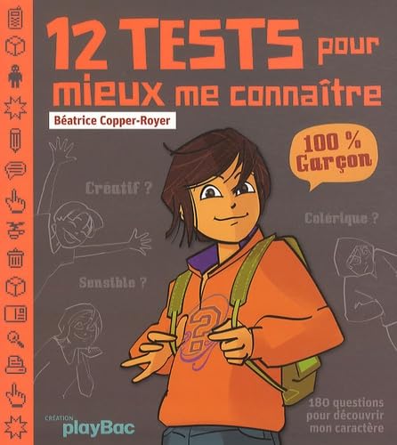 12 tests pour mieux me connaitre: 100% Garçon Books