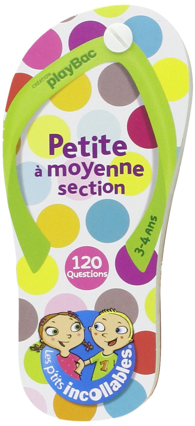 Les p'tits incollables, Petite à moyenne section: 3-4 ans Books