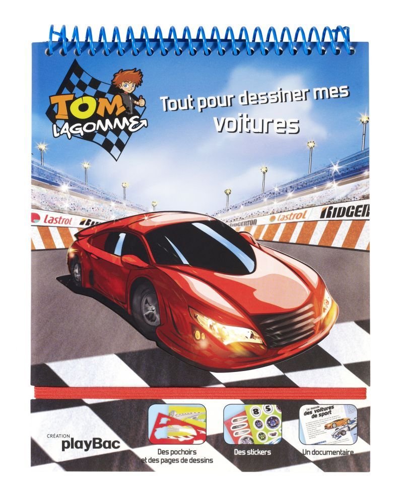 Tom Lagomme: Tout pour dessiner mes voitures book