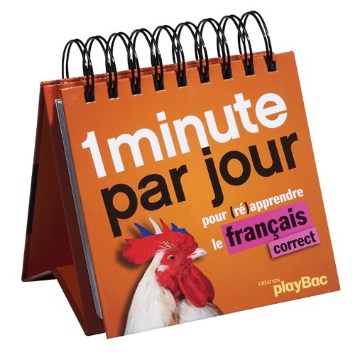 1 minute par jour pour (ré)apprendre le français correct Books